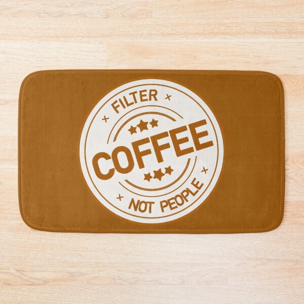Item preview, Filter Coffee Not People designed and sold by Sticker-Flix.