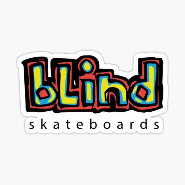 Vista previa del artículo con la obra «Camiseta clásica logotipo de patinetas ciegas», diseñado y vendido por KadinDenesik.