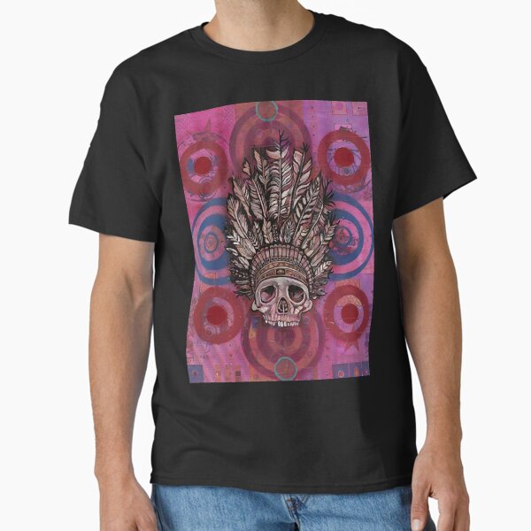 Item preview, Pink Indian Skull  designed and sold by DajourGarro.