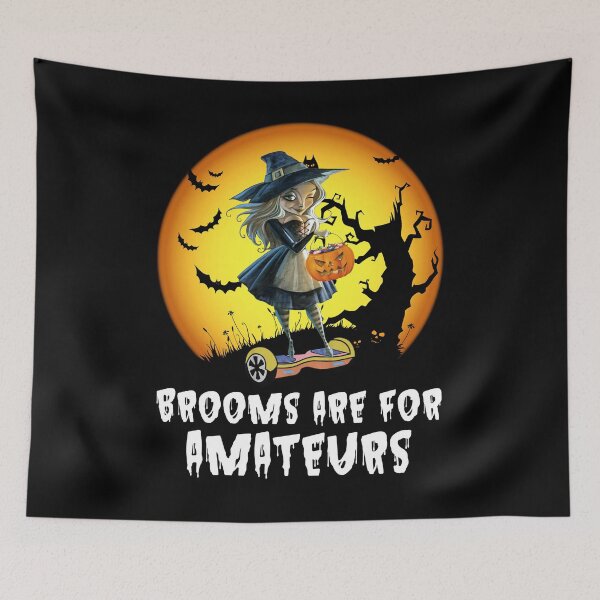 Item preview, My Broom Broke So Now I Hoverboard Funny Witch Halloween designed and sold by RebecccaSeidl8.