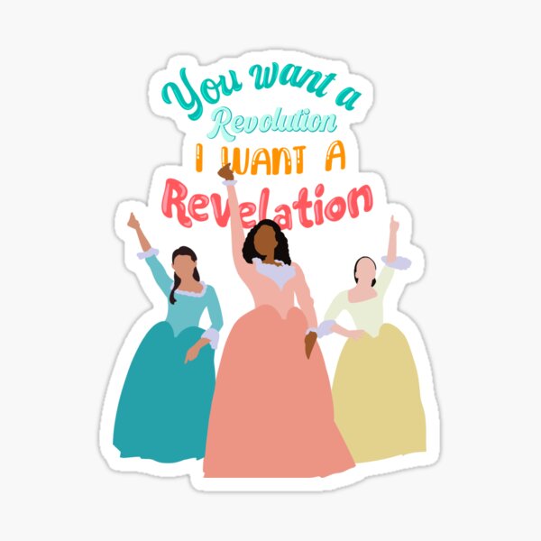 Schuyler Sisters Sticker