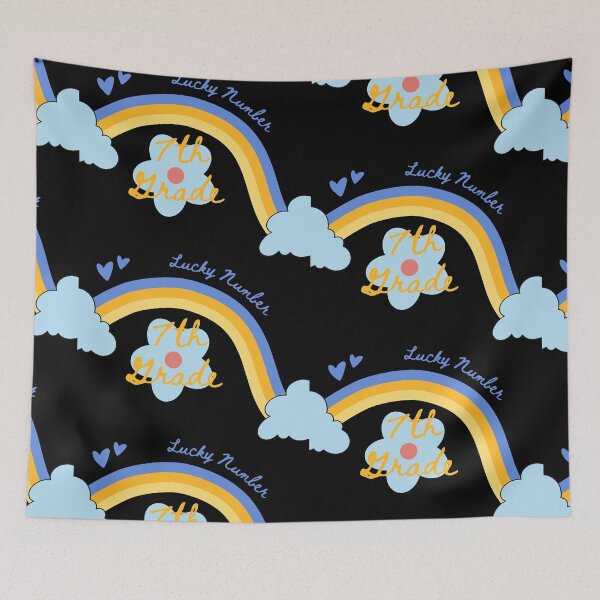 Item preview,  Seventh grade vibes l Lucky number 7. designed and sold by mayankg1100.