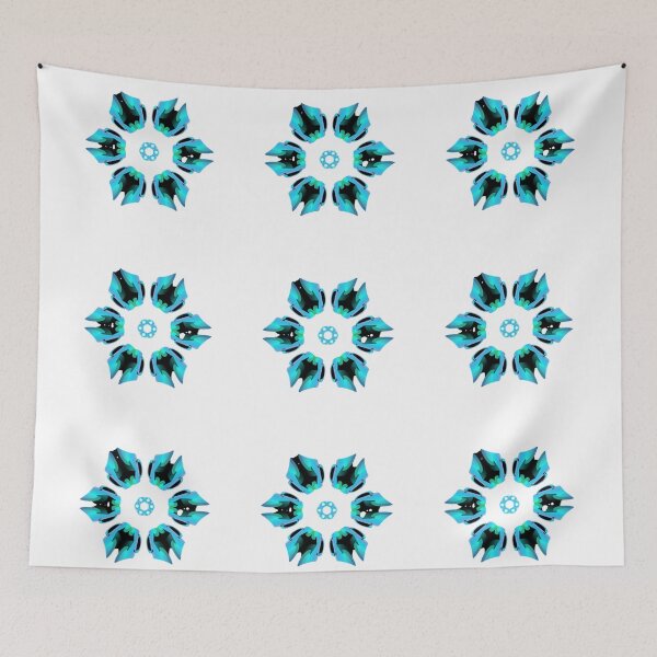 Item preview, flower blue designed and sold by Billlogan.