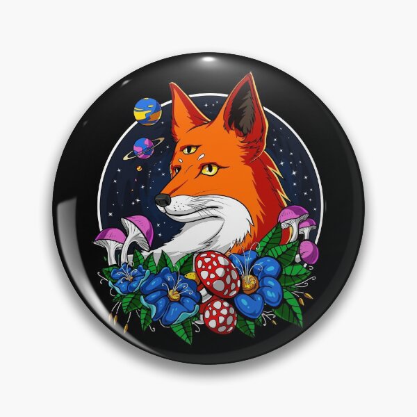 Item preview, Psychedelic Fox  designed and sold by underheaven.