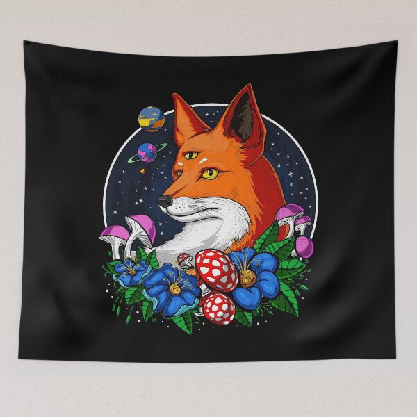Item preview, Psychedelic Fox  designed and sold by underheaven.