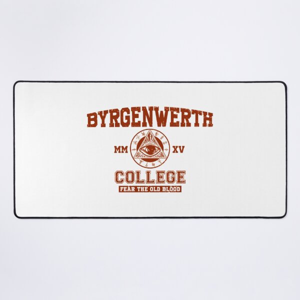 Byrgenwerth College Classic T-Shirt Desk Mat
