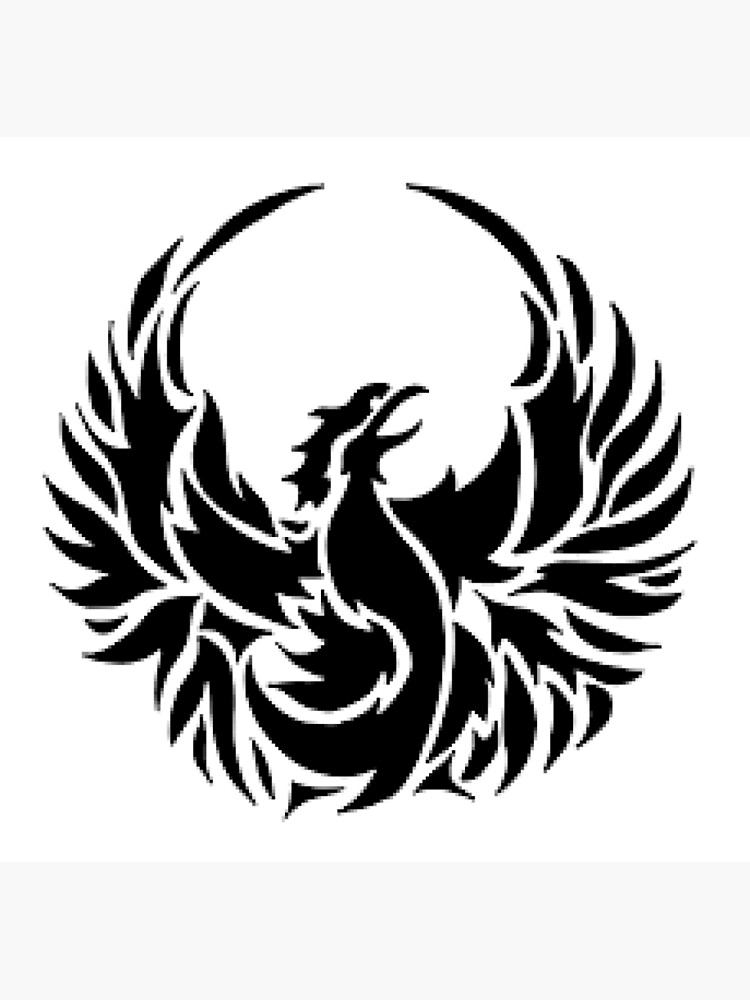 Phoenix Graphic Logo Black White Stock Illustrations, Cliparts and Royalty  Free Phoenix Graphic Logo Black White Vectors