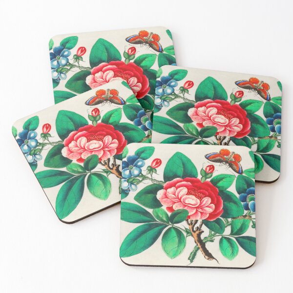 Item preview, Chinese vintage botanical art designed and sold by Artysannie.