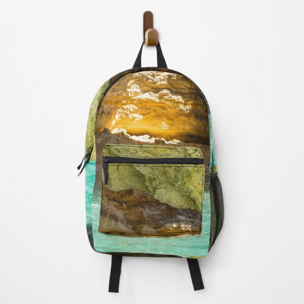 Item preview, Jewel Glow - Iconic Algar de Benagil Sea Cave in Brilliant Gemstone Hues designed and sold by Georgia Mizuleva.