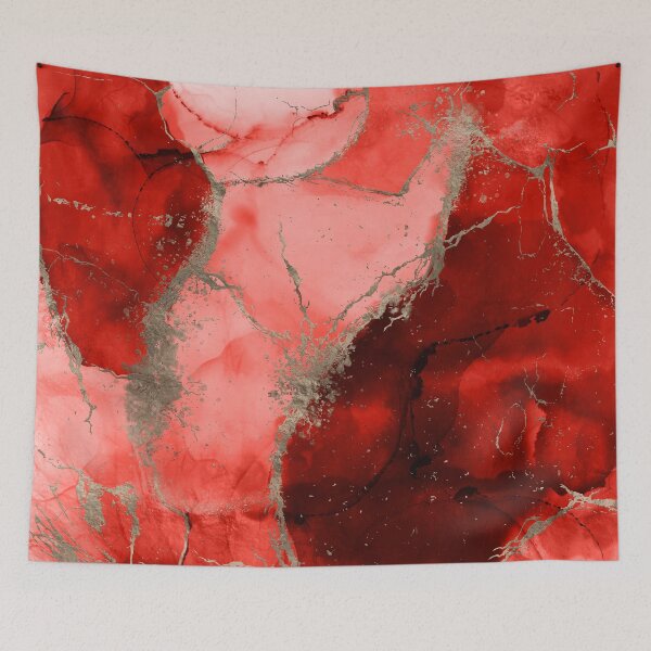 Item preview, Abstract Alcohol Ink - shades of red designed and sold by k9printart.