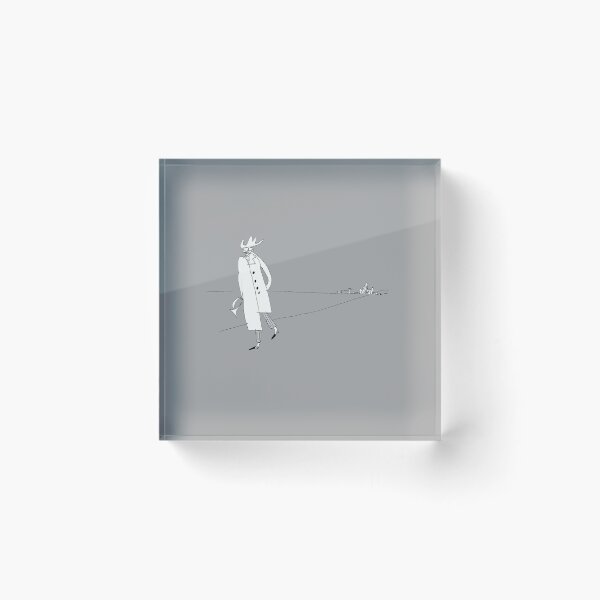 Item preview, Lonely Traveling Jazzman  designed and sold by BlackLineWhite.