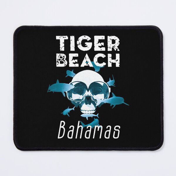 Item preview, Swimming With Sharks Tiger Beach Grand Bahama Island - The Bahamas - Shark Diving designed and sold by TMBTM.