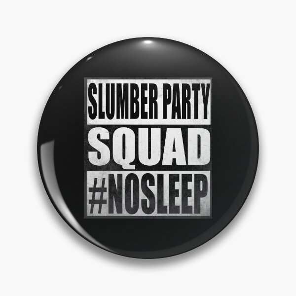 Item preview, Funny Slumber Party Squad Sleepover Pajama Nails And Makeup T-Shirt designed and sold by bestdesigns2020.