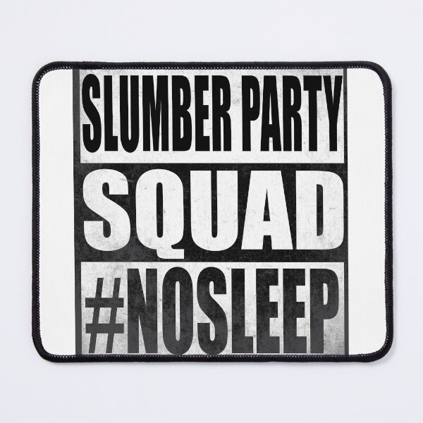 Item preview, Funny Slumber Party Squad Sleepover Pajama Nails And Makeup T-Shirt designed and sold by bestdesigns2020.