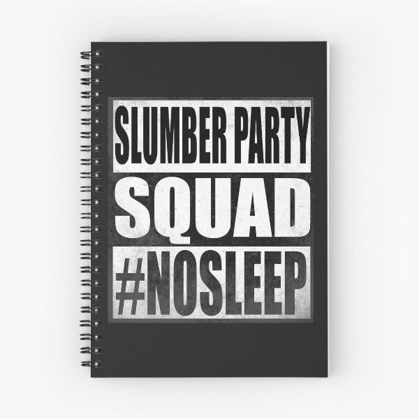 Item preview, Funny Slumber Party Squad Sleepover Pajama Nails And Makeup T-Shirt designed and sold by bestdesigns2020.