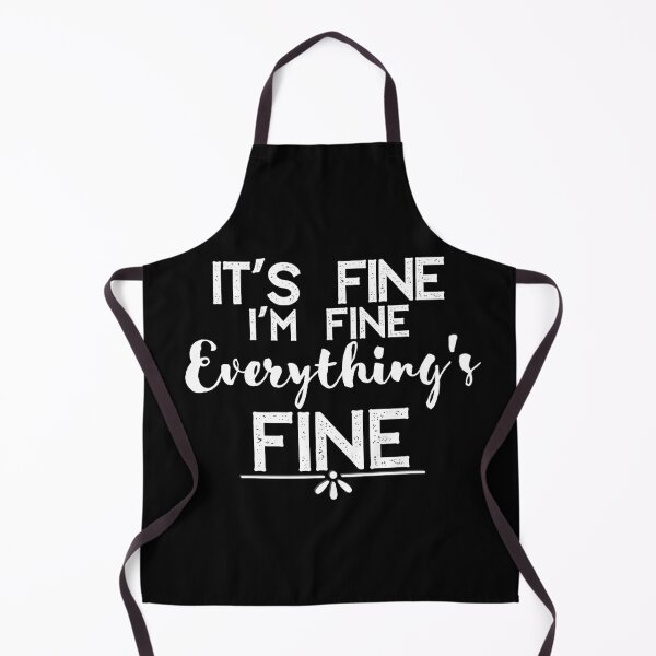 Item preview, "I'm Fine. I'm Fine. Everything's Fine." Schitts Creek Quote Print designed and sold by TopTrendNow.