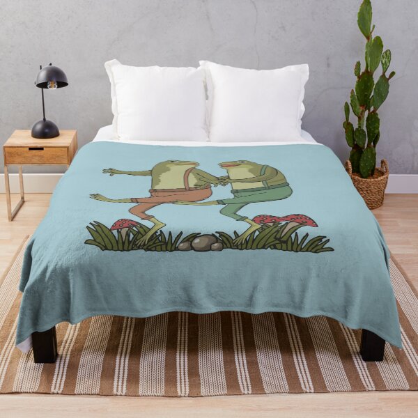 Item preview, Cottagecore Aesthetic Dancing Frogs Lover Cute Mushrooms Retro Art Design  designed and sold by alenaz.