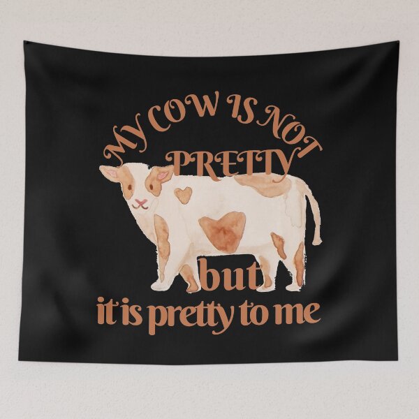 Item preview, My Cow is Not Pretty designed and sold by PRETTY-PEARLS.