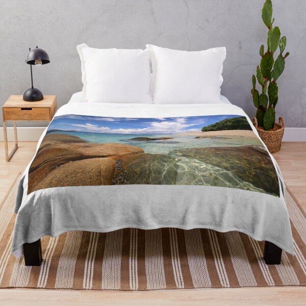 Item preview, Rocks and clear water on Nudey Beach on Fitzroy Island in Far North Queensland designed and sold by Geoff Wols.