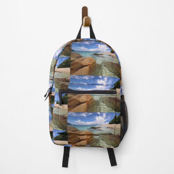 Item preview, Rocks and clear water on Nudey Beach on Fitzroy Island in Far North Queensland designed and sold by Geoff Wols.