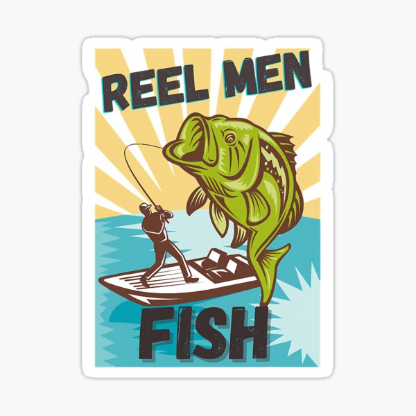 Funny Fishing Meals On Reels Lover | Sticker