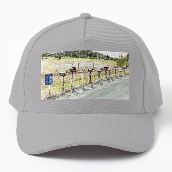 Australian Scene - Letterboxes Baseball Cap