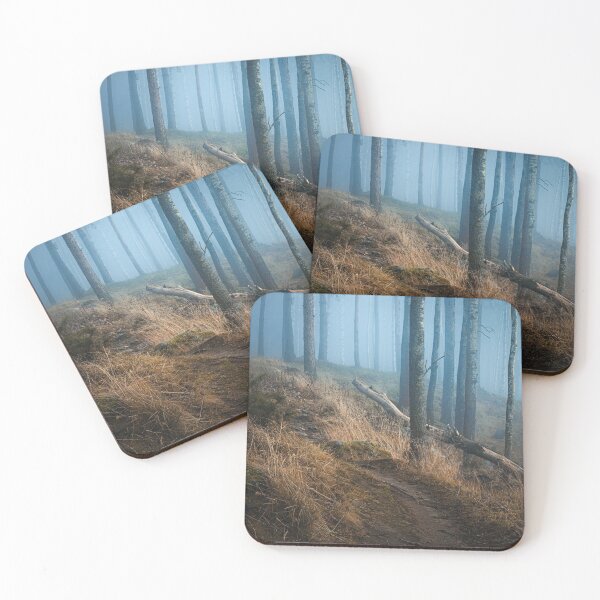 Item preview, Foggy forest landscape designed and sold by Juhku.