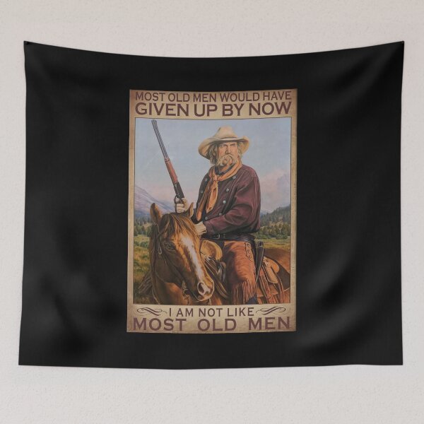 Item preview, Most Old Men Would Have Given Up By Now - Cowboy Old Men designed and sold by hippololocc.
