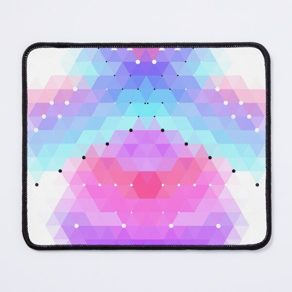 Item preview, Blue/Purple Triangular Pixelated Pattern designed and sold by Designs-by-KC.
