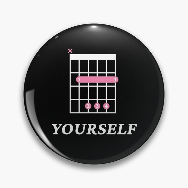 Item preview, B Yourself B Guitar Chord Tab Dark Theme designed and sold by nightsworthy.