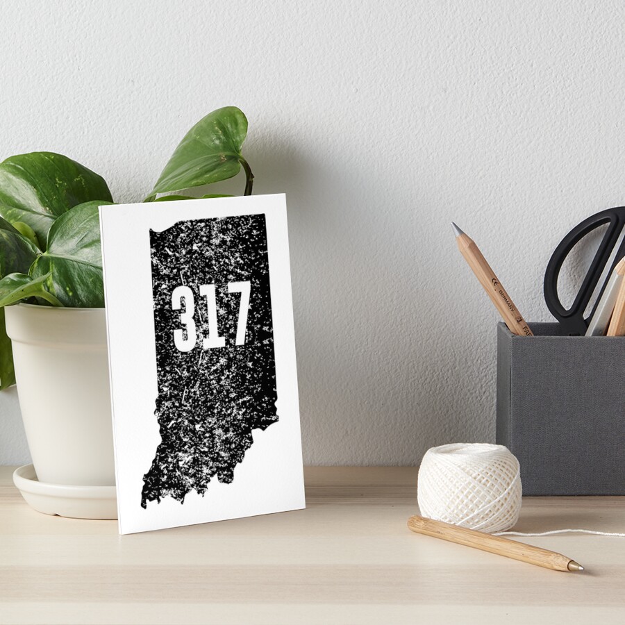 317-area-code-of-indianapolis-zip-map-art-board-print-by-renzana