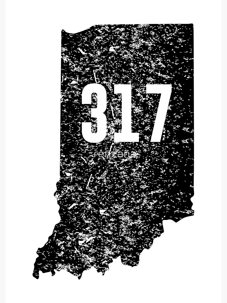 317-area-code-of-indianapolis-zip-map-photographic-print-for-sale-by