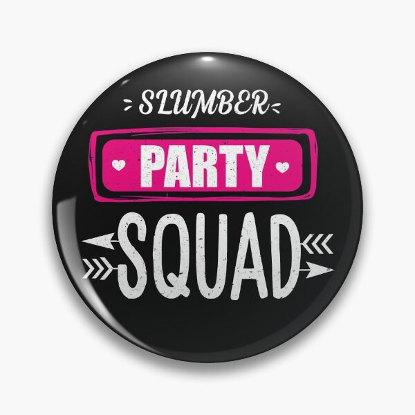 Item preview, Funny Slumber Party Squad Sleepover Pajama Nails And Makeup T-Shirt designed and sold by bestdesigns2020.