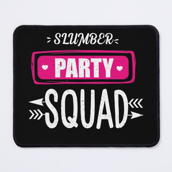 Item preview, Funny Slumber Party Squad Sleepover Pajama Nails And Makeup T-Shirt designed and sold by bestdesigns2020.