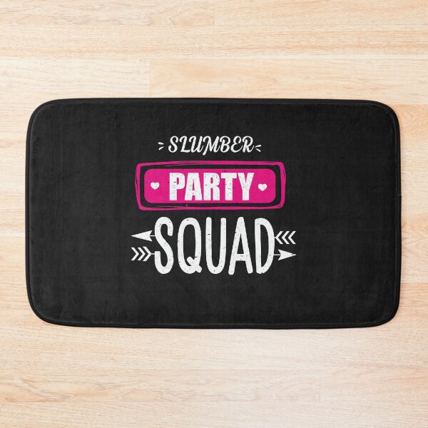 Item preview, Funny Slumber Party Squad Sleepover Pajama Nails And Makeup T-Shirt designed and sold by bestdesigns2020.