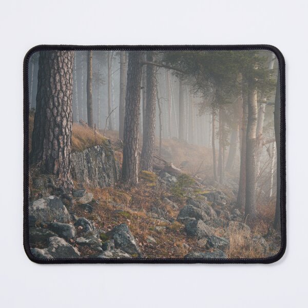 Item preview, Foggy forest landscape designed and sold by Juhku.