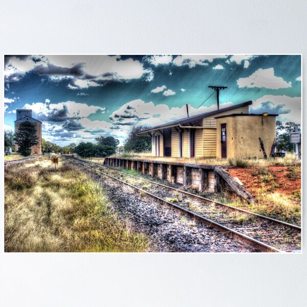 Item preview, Country railstation - Dunedoo, Australia designed and sold by shaynetwright.
