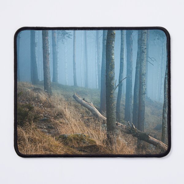 Item preview, Foggy forest landscape designed and sold by Juhku.
