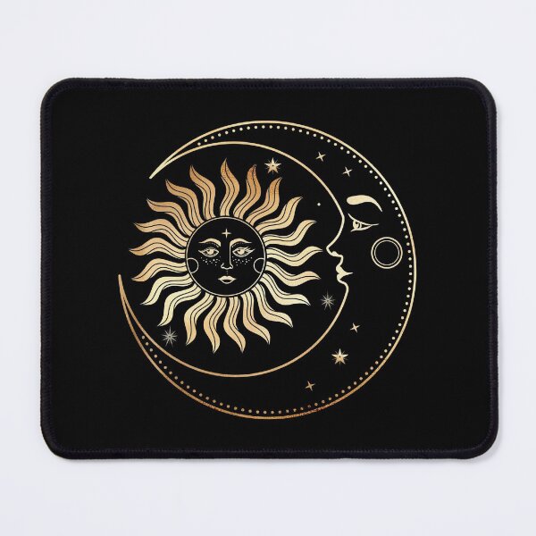 Item preview, Gold Vintage Sun, Moon and Stars designed and sold by MusberriDesigns.