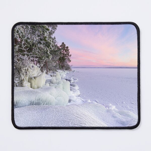Item preview, Dawn at the frozen lake designed and sold by Juhku.