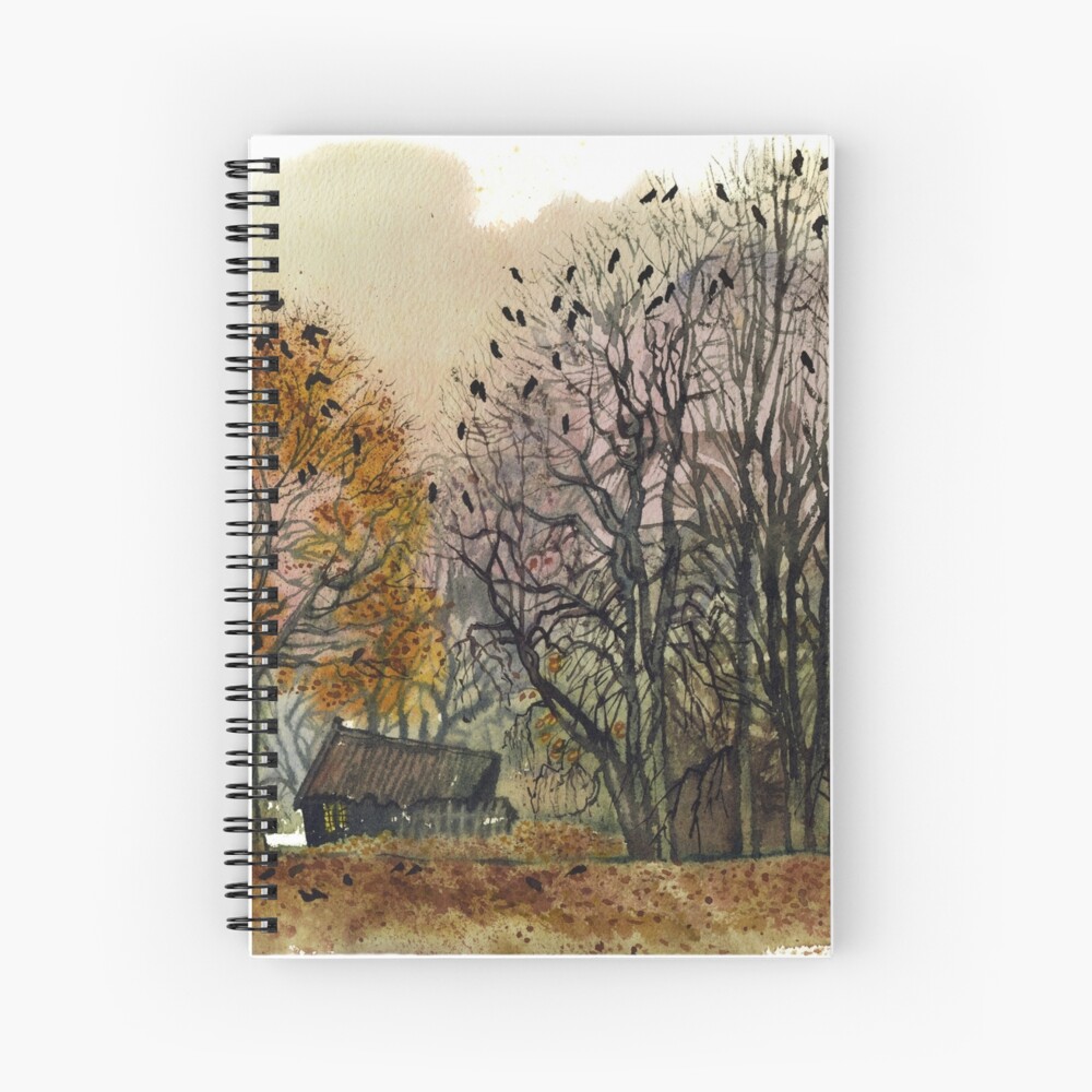 October mood. Spiral Notebook
