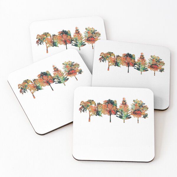 Item preview, Autumn Trees Forest colorful Nature Color Landscape designed and sold by CreatDifference.