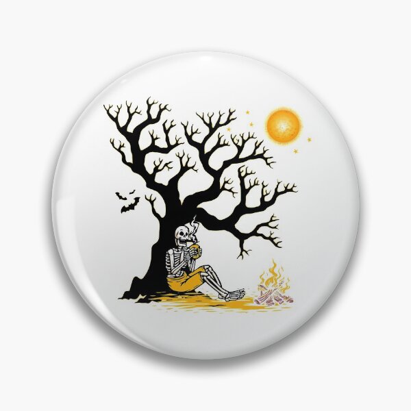 Item preview, Skeleton Skull Drinking Coffee Halloween Coffee Lover designed and sold by JaniceRuthArts.