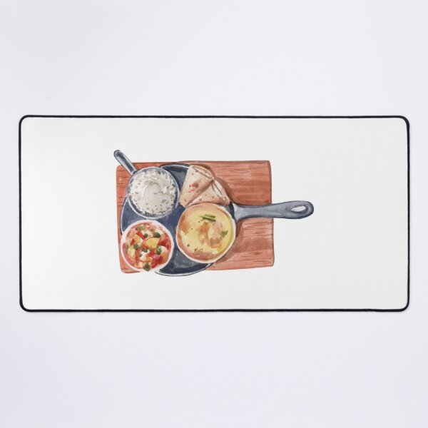 Item preview, Indian Food Platter | Naan | Dhal designed and sold by Nikiolilalala.
