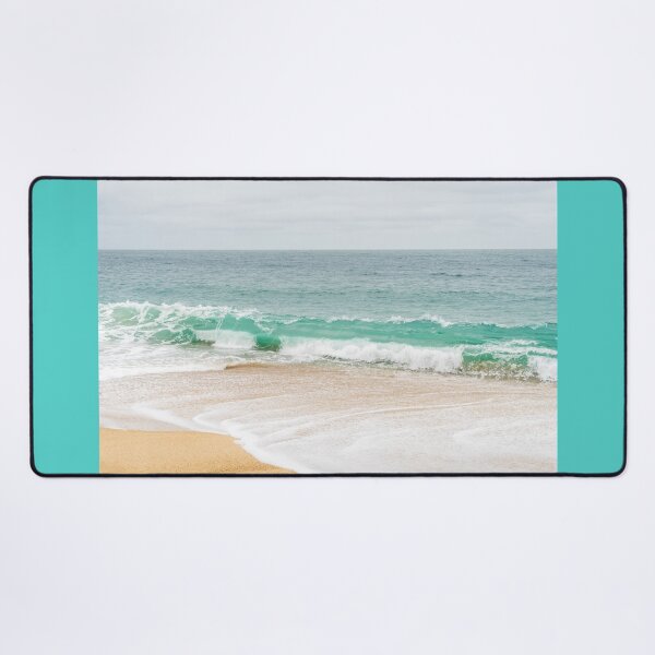 Item preview, Aquamarine Power - Jewel Tone Breaking Wave designed and sold by Georgia Mizuleva.