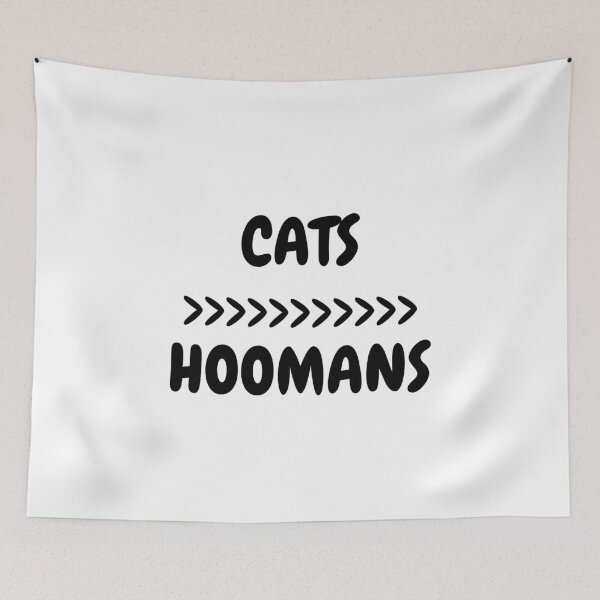 Item preview, Cats are greater than hoomans designed and sold by PIKABOOO.