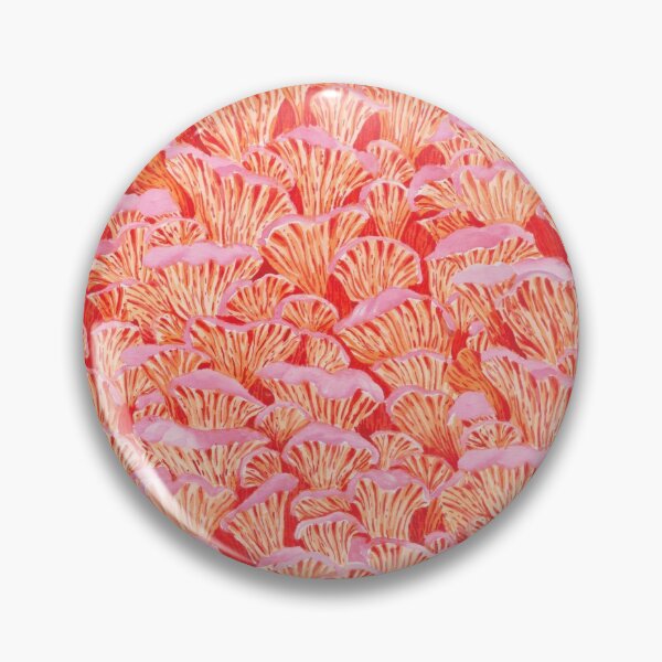Item preview, Cyber pink mushrooms designed and sold by janeferwong.