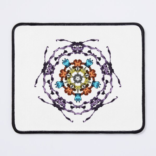 Item preview, Mandala Rose Art Royal Blue designed and sold by DianeBP.