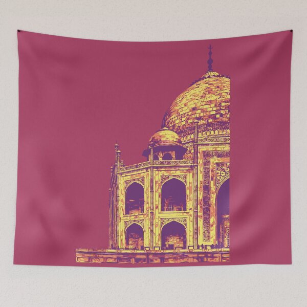 Item preview, vector taj mahal designed and sold by Jabaroni.