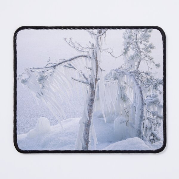 Item preview, Frozen trees and fog designed and sold by Juhku.